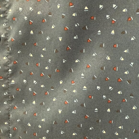 Axist Stretch Men's Button Up Shirt Short Sleeve Blue Size 2XL 100% Polyester - Picture 7 of 9